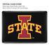 Iowa State University Primary Logo Black MacBook Pro 14in (2021-24) Case plus Skin