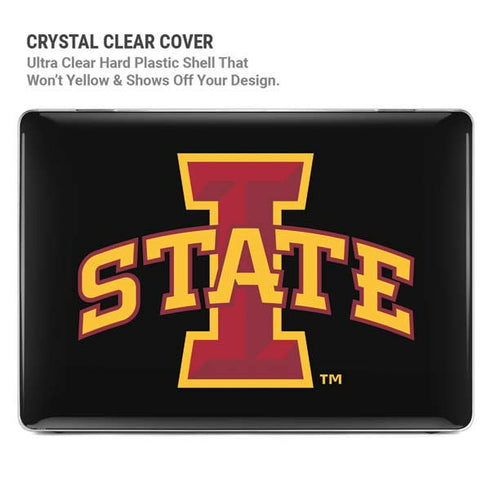 Iowa State University Primary Logo Black MacBook Cases