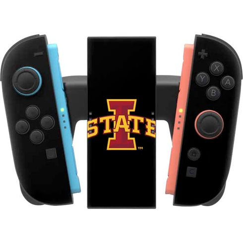 Iowa State University Primary Logo Black Nintendo Switch 2 (2025) Joy-Con Controller Skin
