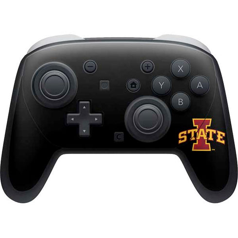 Iowa State University Primary Logo Black Nintendo Switch 2 (2025) Pro Controller Skin