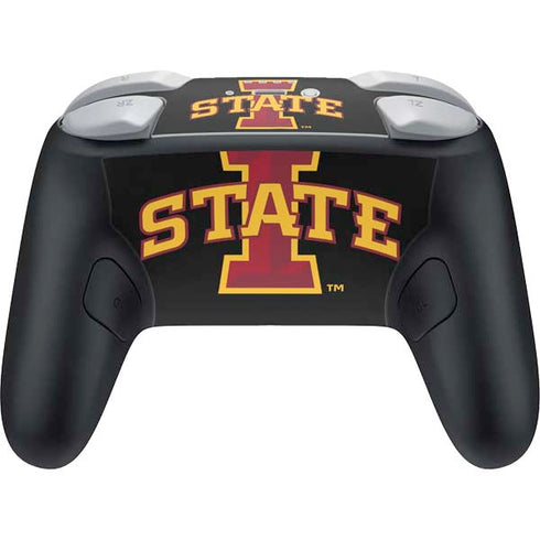 Iowa State University Primary Logo Black Nintendo Switch 2 (2025) Pro Controller Skin