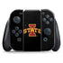 Iowa State University Primary Logo Black Nintendo Skins