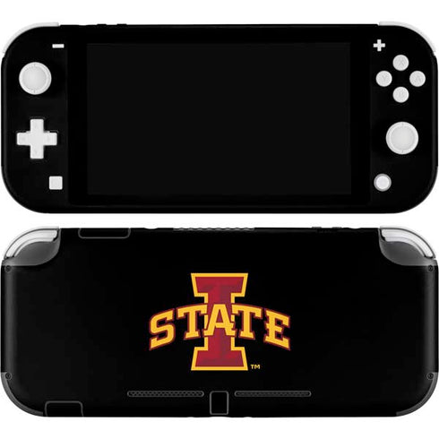 Iowa State University Primary Logo Black Nintendo Skins