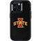 Iowa State University Primary Logo Black Otterbox Defender iPhone Skin