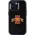 Iowa State University Primary Logo Black Otterbox Defender iPhone Skin