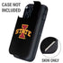 Iowa State University Primary Logo Black Otterbox Defender iPhone Skin