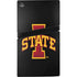 Iowa State University Primary Logo Black PS5 Pro Console Skin