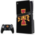 Iowa State University Primary Logo Black PlayStation PS5 Skins