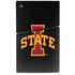 Iowa State University Primary Logo Black PS5 Slim Digital Edition Console Skin