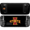 Iowa State University Primary Logo Black Steam Deck Handheld Gaming Computer OLED Skin