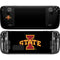 Iowa State University Primary Logo Black Steam Deck Handheld Gaming Computer Skin