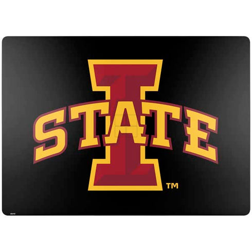 Iowa State University Primary Logo Black Surface Laptop 7 13.8in Skin