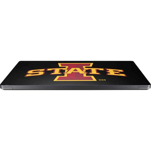 Iowa State University Primary Logo Black Surface Laptop 7 13.8in Skin