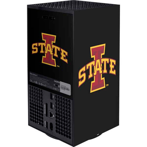 Iowa State University Primary Logo Black XBox Series X Digital Edition Bundle Skin