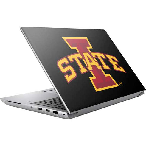 Iowa State University Primary Logo Black HP ZBook Fury 16 G10 Skin