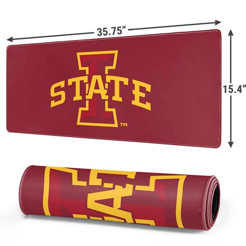 Iowa State University Primary Logo Gaming Mouse Pad