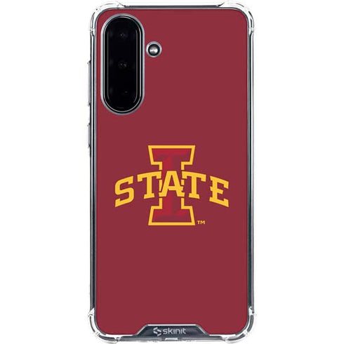 Iowa State University Primary Logo Galaxy A36 5G Clear Case