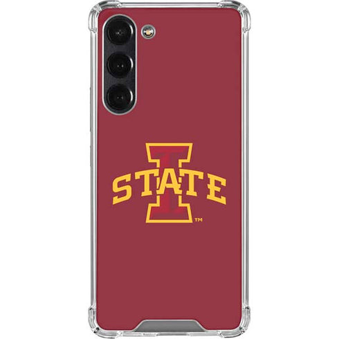 Iowa State University Primary Logo Galaxy S24 FE Clear Case