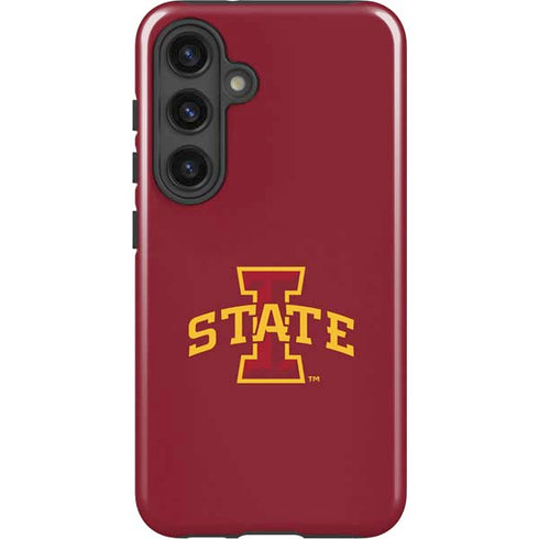 Iowa State University Primary Logo Galaxy S25 Impact Case