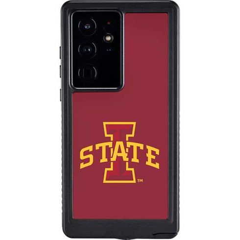 Iowa State University Primary Logo Galaxy S24 Ultra Waterproof Case