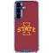 Iowa State University Primary Logo Galaxy S25 FE Clear Case