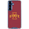Iowa State University Primary Logo Galaxy S25 Plus Clear Case