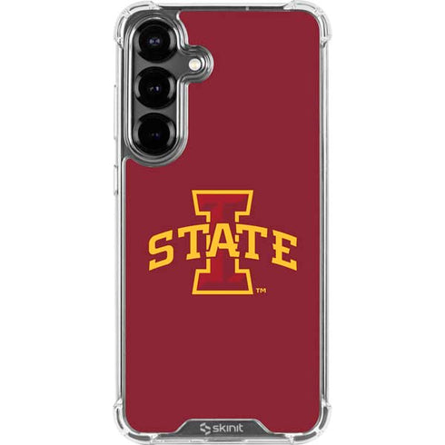 Iowa State University Primary Logo Galaxy S26 Clear Case