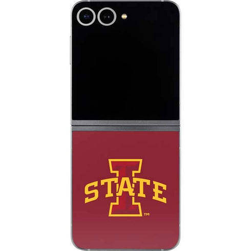 Iowa State University Primary Logo Galaxy Z Flip6 Skin