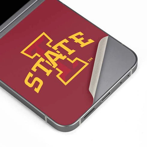 Iowa State University Primary Logo Galaxy Z Flip6 Skin