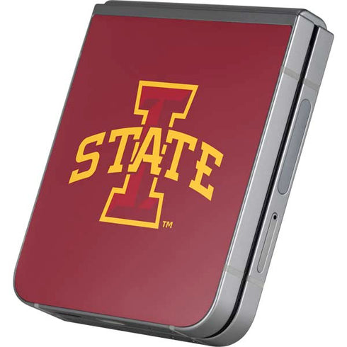 Iowa State University Primary Logo Galaxy Z Flip6 Skin