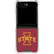 Iowa State University Primary Logo Galaxy Z Flip6 Clear Case