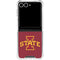 Iowa State University Primary Logo Galaxy Z Flip7 Clear Case