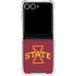 Iowa State University Primary Logo Galaxy Z Flip7 Clear Case