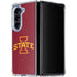 Iowa State University Primary Logo Galaxy Z Fold5 5G Clear Case
