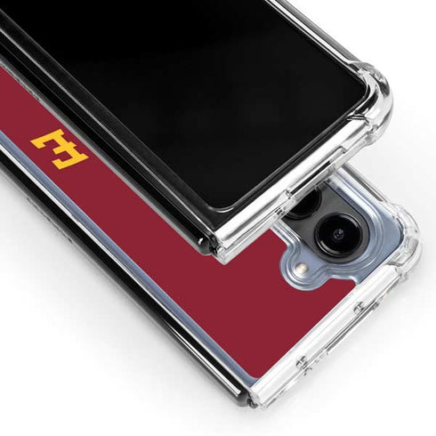 Iowa State University Primary Logo Galaxy Z Fold5 5G Clear Case