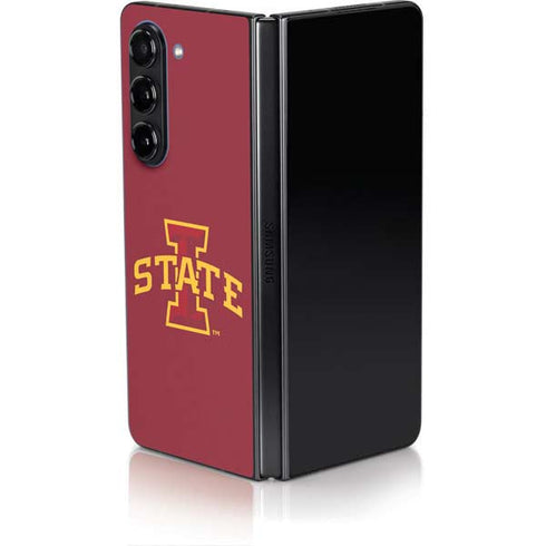 Iowa State University Primary Logo Galaxy Z Fold5 5G Skin