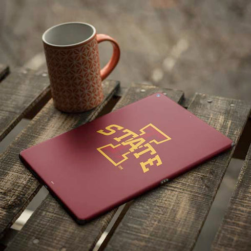 Iowa State University Primary Logo iPad Skins