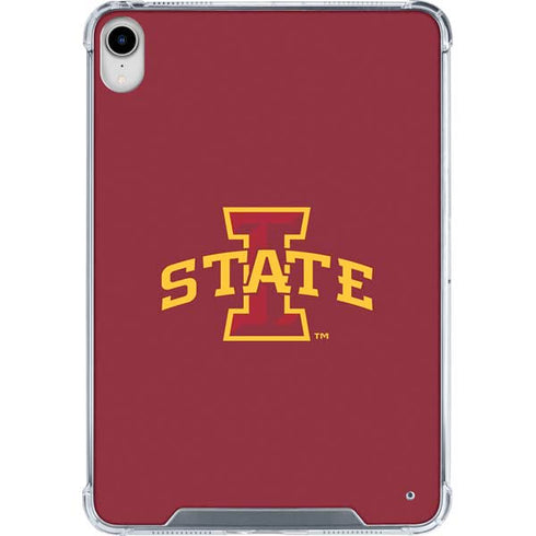Iowa State University Primary Logo iPad 11th Gen (2025) Clear Case