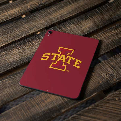 Iowa State University Primary Logo Apple iPad Pro Skin