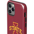 Iowa State University Primary Logo iPhone 12 Pro Impact Case