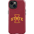 Iowa State University Primary Logo iPhone 14 Plus Impact Case