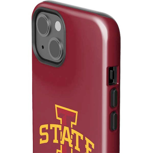 Iowa State University Primary Logo iPhone 15 Impact Case