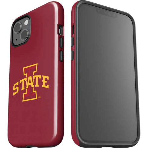 Iowa State University Primary Logo iPhone 15 Impact Case