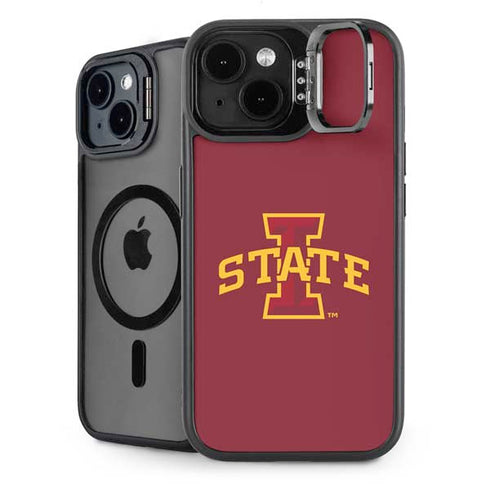 Iowa State University Primary Logo iPhone 15 Kickstand Case