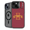 Iowa State University Primary Logo iPhone 15 Plus Kickstand Case