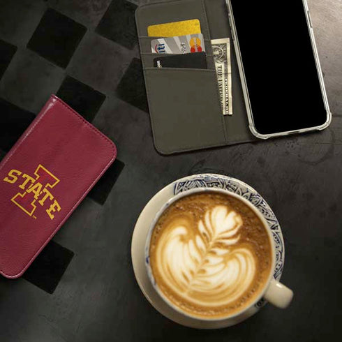 Iowa State University Primary Logo iPhone 15 Pro Folio Case