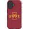 Iowa State University Primary Logo iPhone 16 Impact Case