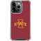 Iowa State University Primary Logo iPhone 16 Pro Clear Case