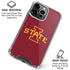 Iowa State University Primary Logo iPhone 16 Pro Clear Case