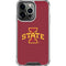 Iowa State University Primary Logo iPhone 16 Pro Max Clear Case